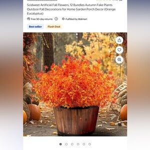 Artificial Fall Outdoor Plant